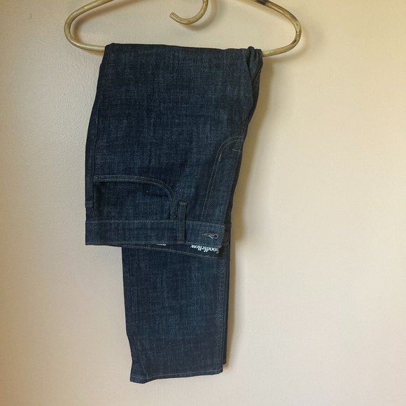 Goodfellow Skinny Total Flex Dark Wash Denim Mens 33W x 30L - Picture 1 of 6
